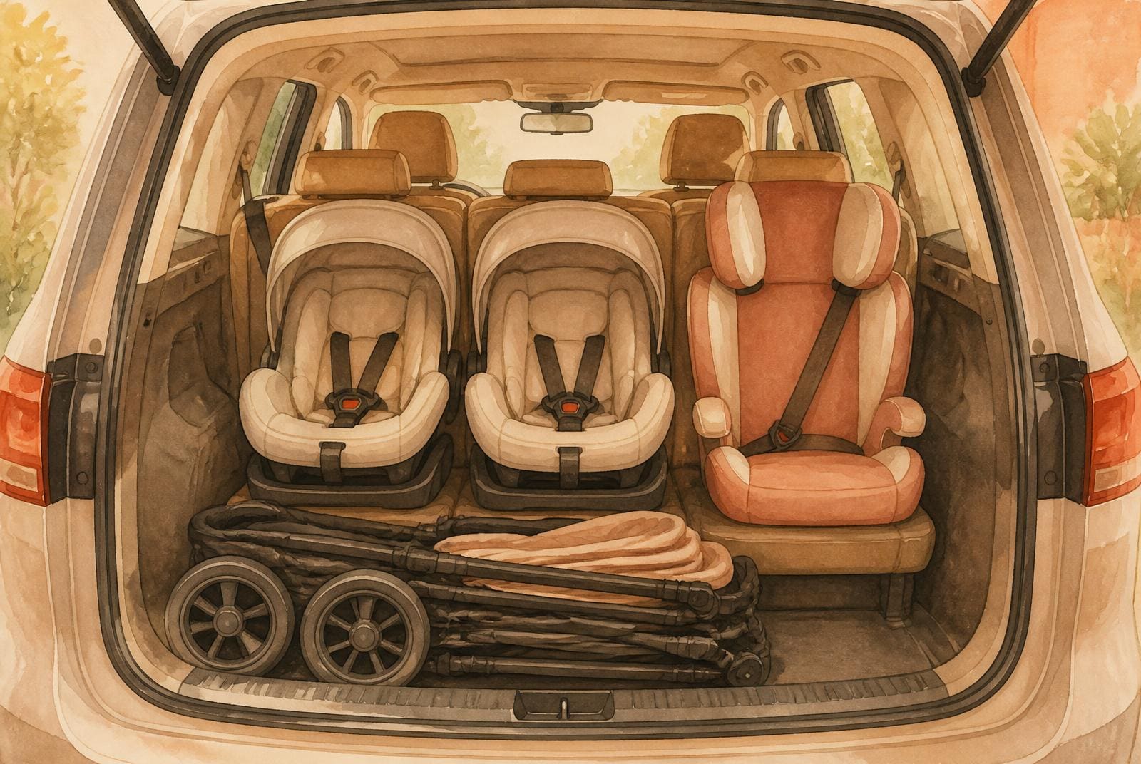 Quelle voiture pour des jumeaux et une famille nombreuse ?